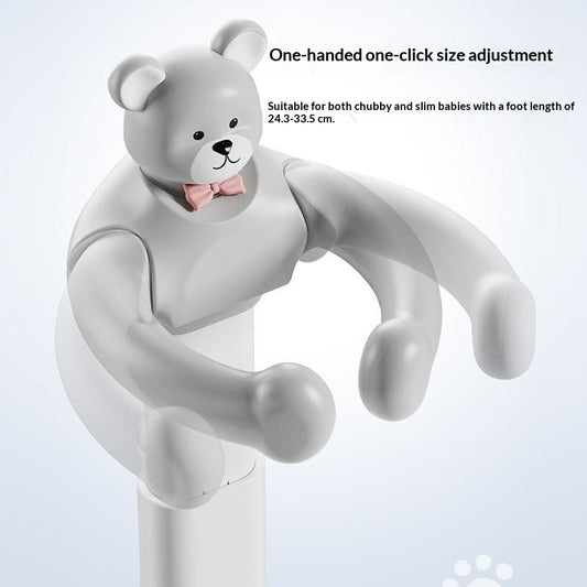 Baby Standing Bath Stand No Assembly Required Adjustable Childrens Non-slip Seat For Home Use